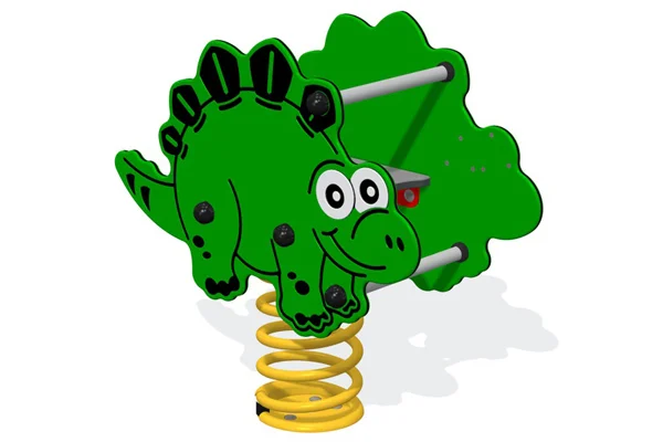 Dinosaur spring rider childrens play equipment