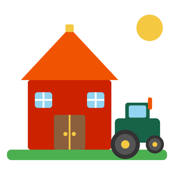 Illustration representing outdoor play solutions for family attractions